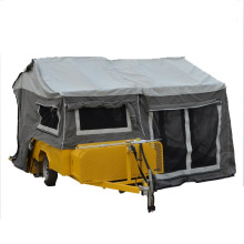 reboque de acampamento pequeno do ATV com a barraca portátil do reboque do acampamento